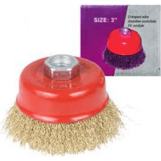 Megatools Crimped Wire Cup Brush - KHM Megatools Corp. Megatools Crimped Wire Cup Brush - KHM Megatools Corp.